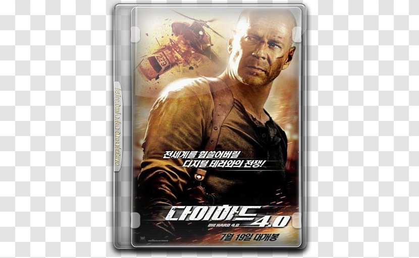 Bruce Willis Live Free Or Die Hard John McClane Action Film Series Transparent PNG
