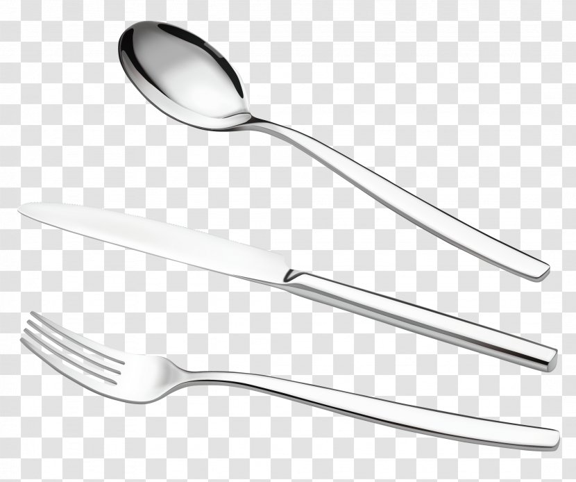 Spoon Knife Fork - Western Food Tools Transparent PNG
