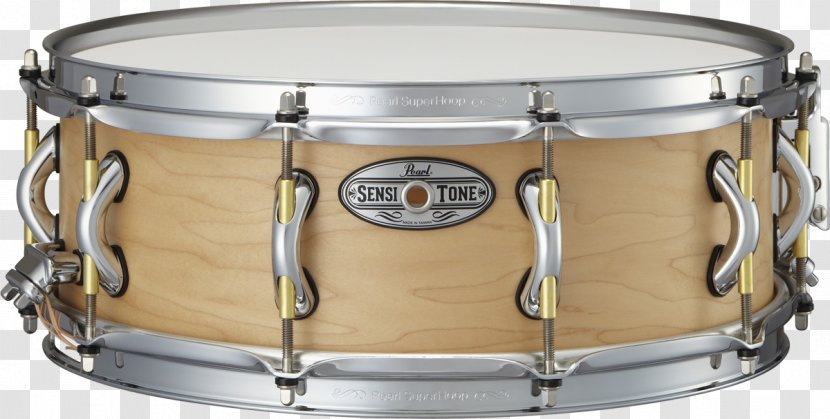Snare Drums Pearl Maple SensiTone Premium Drum Sensitone 14 Kits - Zabumba - Sonor Transparent PNG