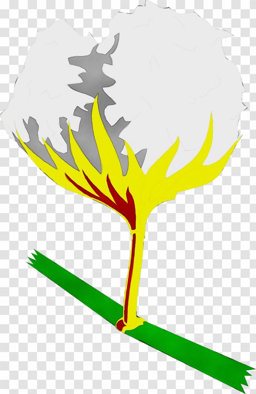 Logo Yellow Antler Line Leaf - Tree - Plant Transparent PNG
