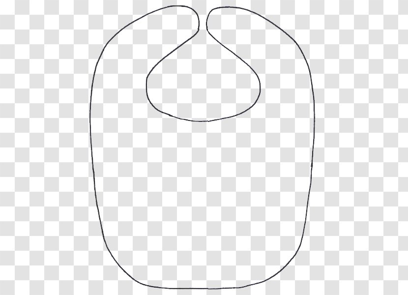 Clothing White Circle Area Pattern - Oval - Bib Cliparts Transparent PNG