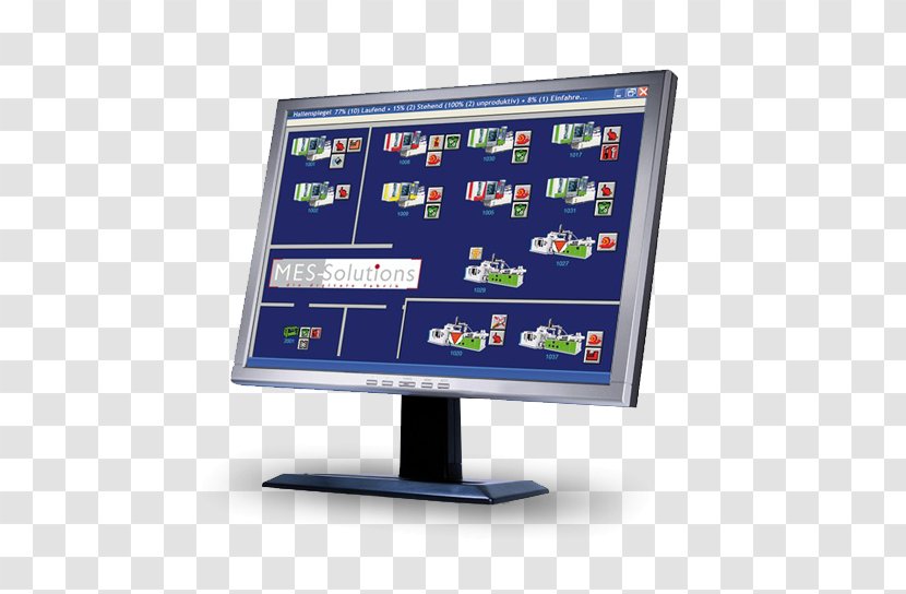 Computer Monitors Manufacturing Execution System Process - HALA Transparent PNG