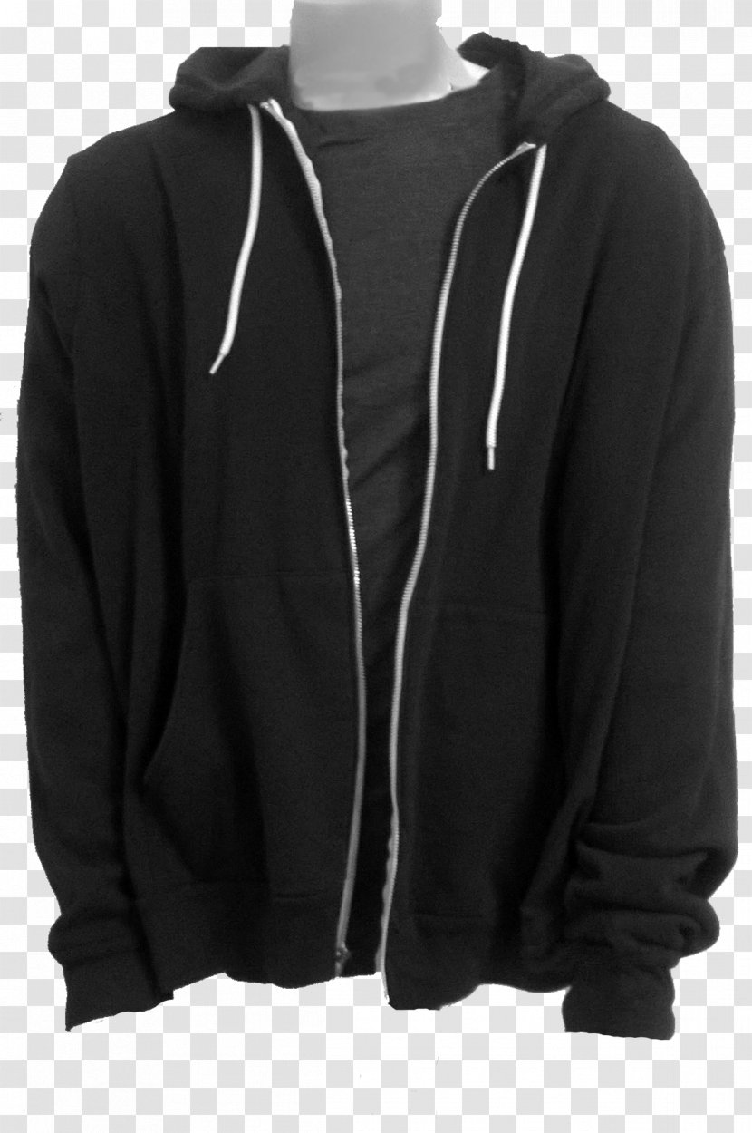 Hoodie T-shirt Zipper Sleeve - Sweatshirt Transparent PNG