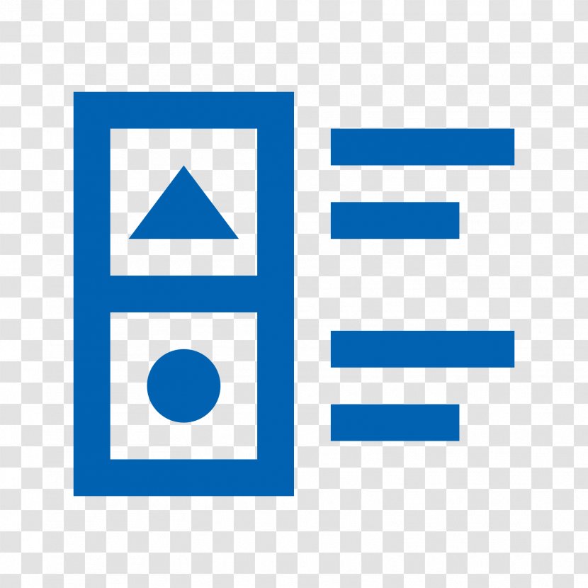 Tile User Interface Thumbnail - Area - Text Transparent PNG