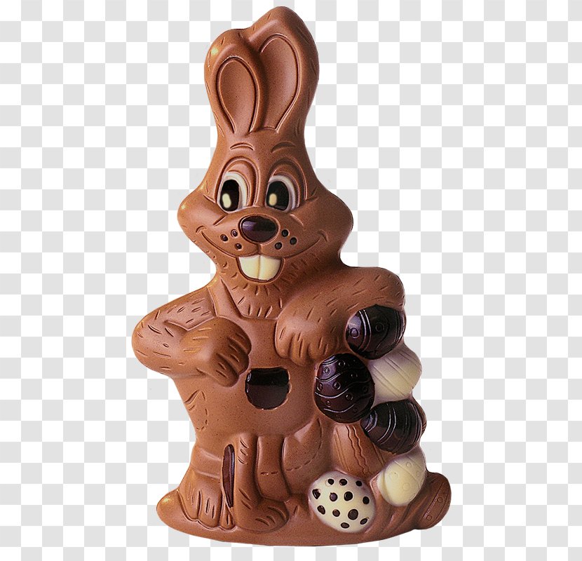 Easter Bunny Chocolate Figurine Animal Transparent PNG