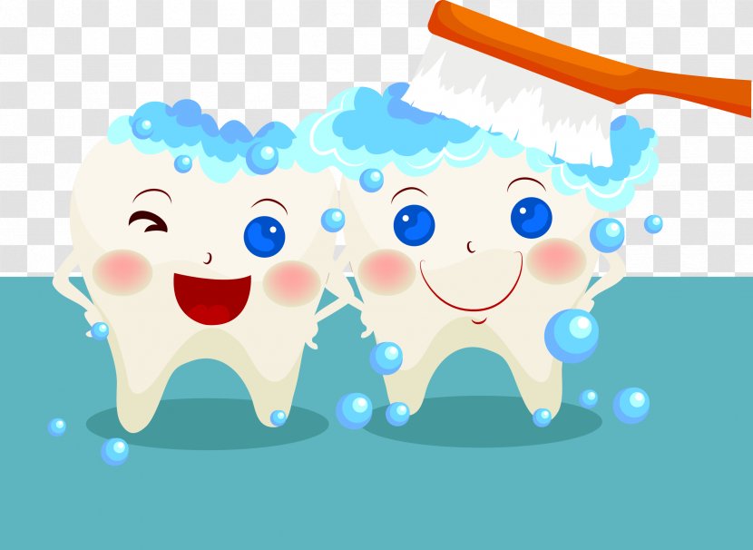 Dentistry Toothbrush - Tree - Cartoon Teeth Transparent PNG