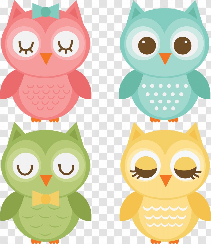 Baby Owls Bird Clip Art - Barn Owl Transparent PNG