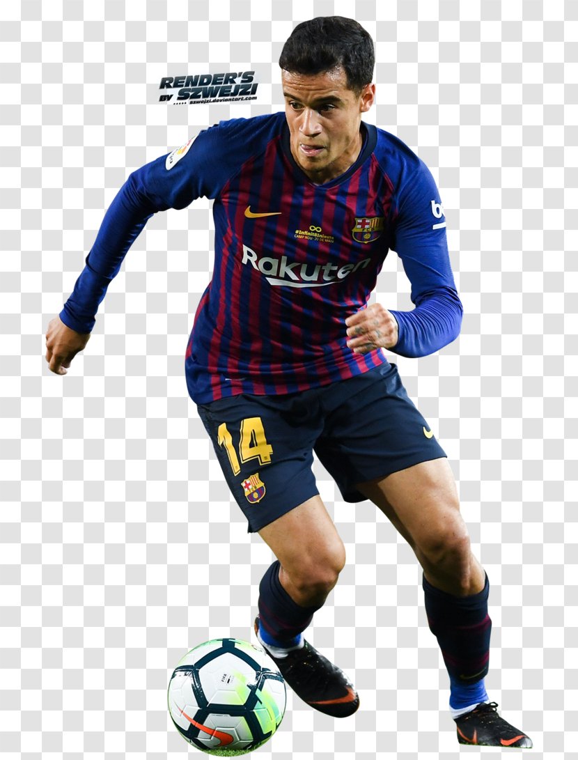 Philippe Coutinho FC Barcelona Brazil National Football Team Player - Ball - Fc Transparent PNG