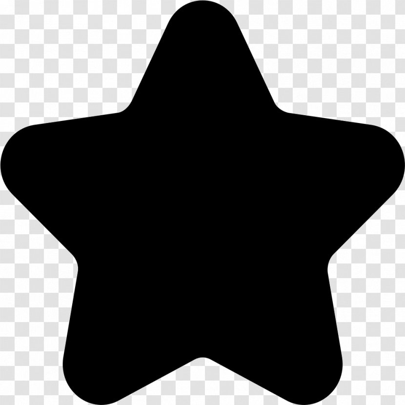 Five-pointed Star Clip Art - Fivepointed - Black Transparent PNG