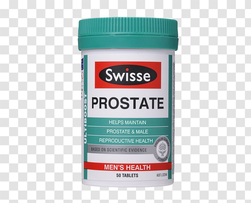 Prostate Dietary Supplement Tablet Vitamin Swisse - Health - Aloe Vera Cosmetics Australia Transparent PNG