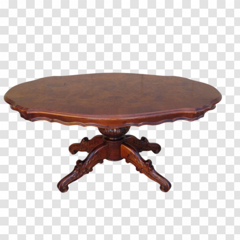 Coffee Tables Matbord Pedestal Dining Room - Victorian Era - Walnuts Transparent PNG