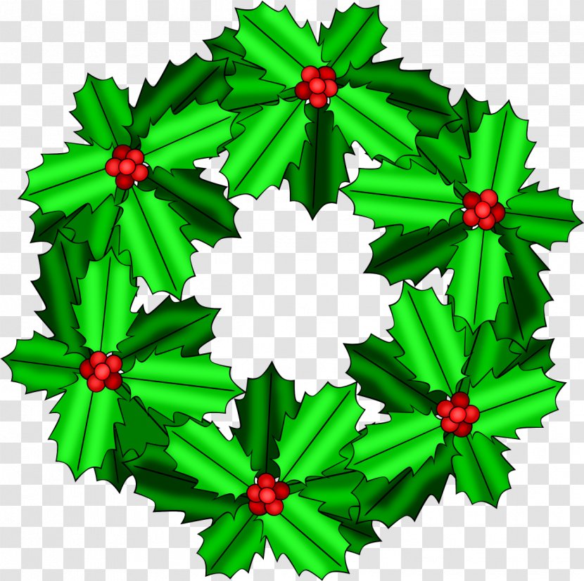 Christmas Wreath Drawing - And Holiday Season - Ornament Pine Transparent PNG