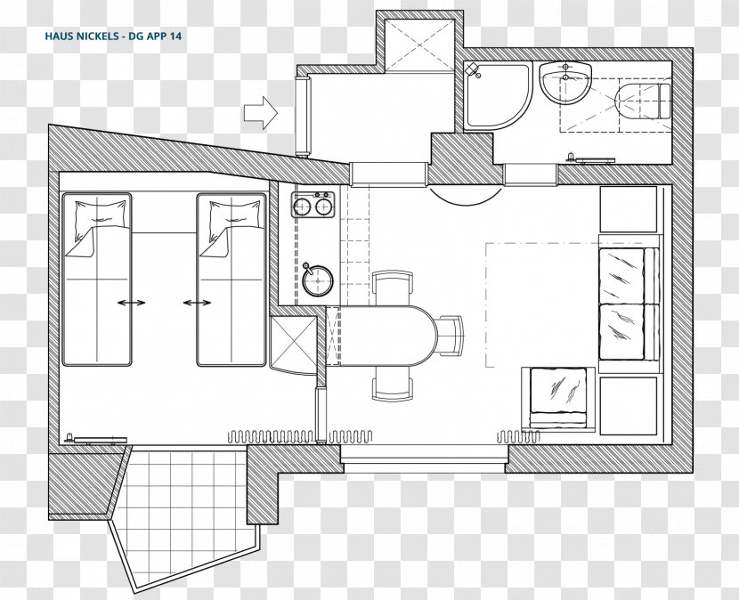 Floor Plan Architecture Engineering Design Technical Drawing - Neuhelgoland Transparent PNG