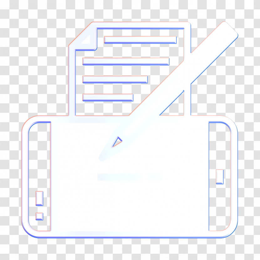 Smartphone Icon Book And Learning Icon Touch Screen Icon Transparent PNG