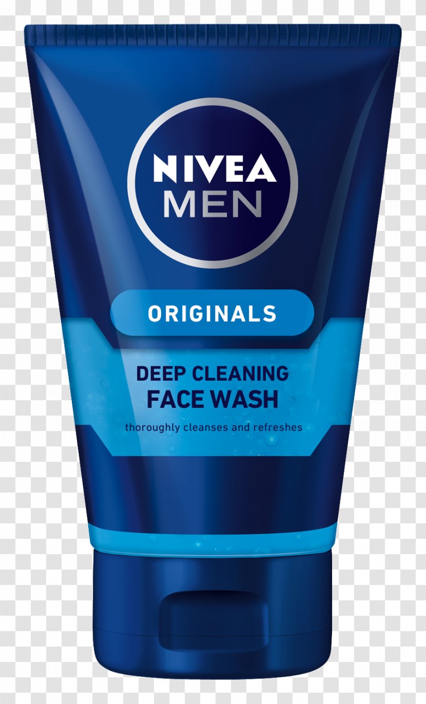 NIVEA Men Maximum Hydration Nourishing Lotion Cleanser Moisturizing Face Wash - Facial Transparent PNG