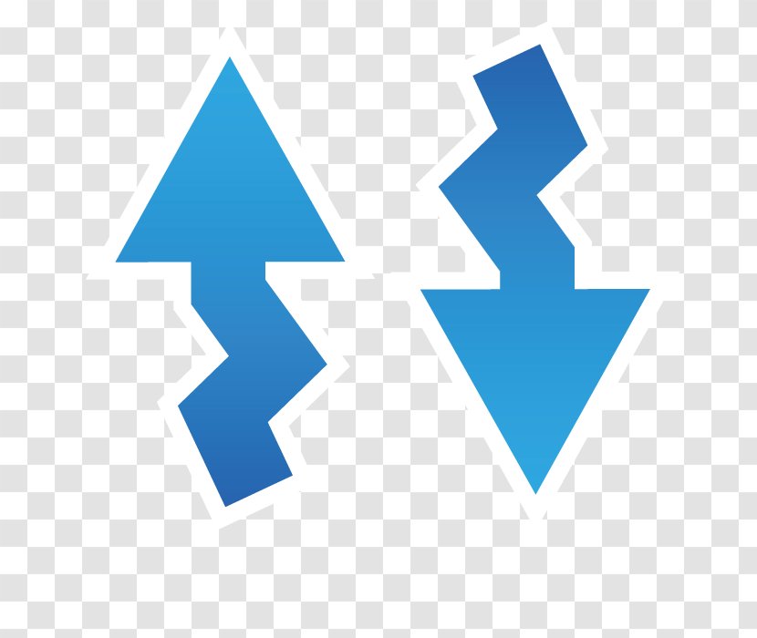 Arrow Euclidean Vector Arah - Electric Blue - Target Transparent PNG