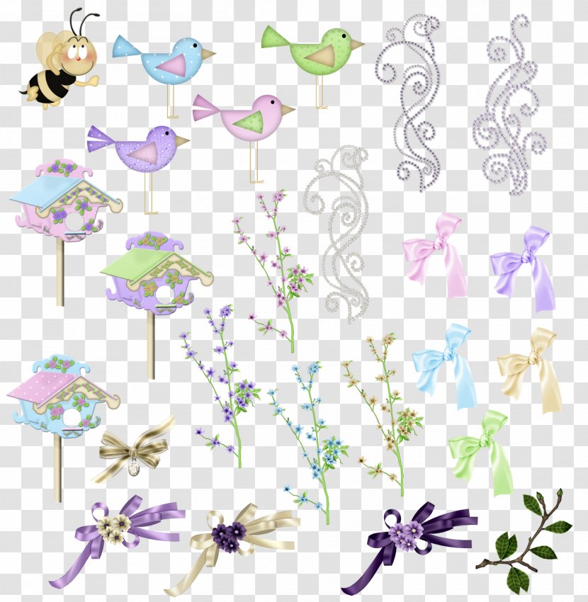 Floral Design Cut Flowers Wall Decal /m/02csf - Lavender - Amizade Transparent PNG