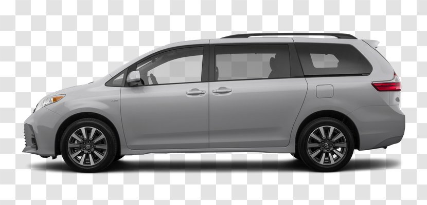 2018 Toyota Sienna 2017 Car Minivan Transparent PNG