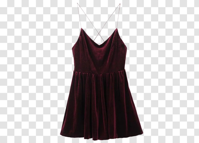 Velvet Dress Clothing Slip Fashion - Neckline - Twinkle Deals Dresses Transparent PNG