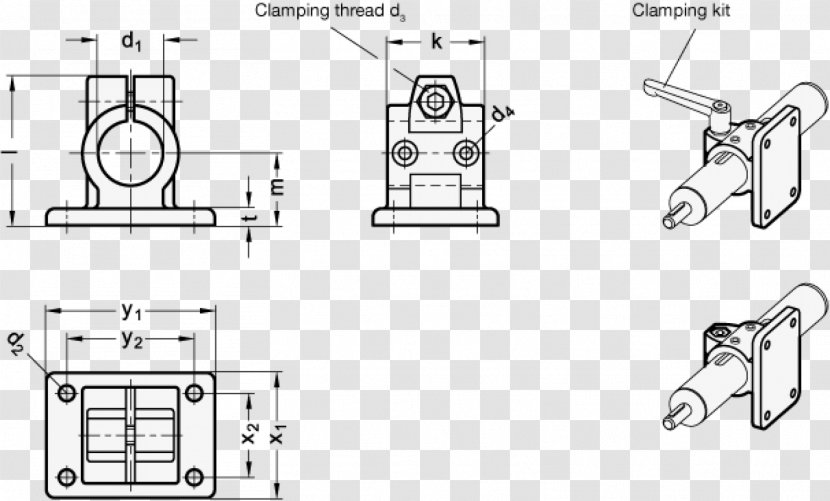 Linear Actuator Linearity Motion Screw - Mechanism - Clamp Transparent PNG