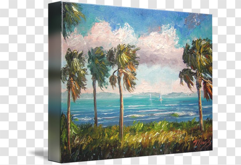 Painting Acrylic Paint Picture Frames Gallery Wrap - Frame Transparent PNG