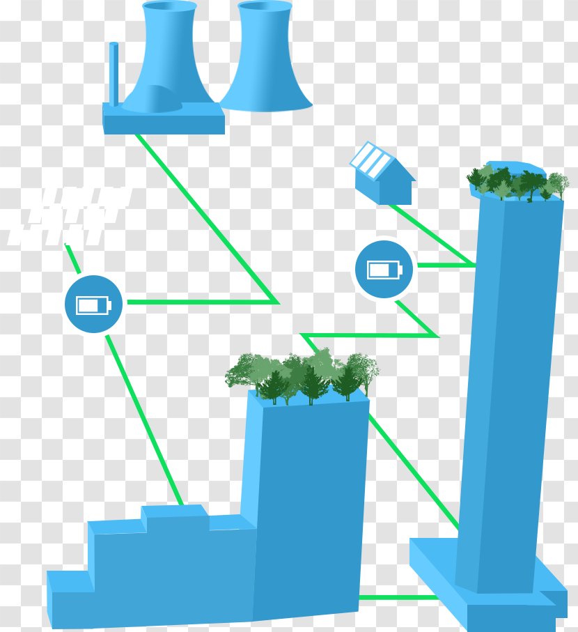 Innovation Technology Energy - Urban Sprawl - Green Transparent PNG