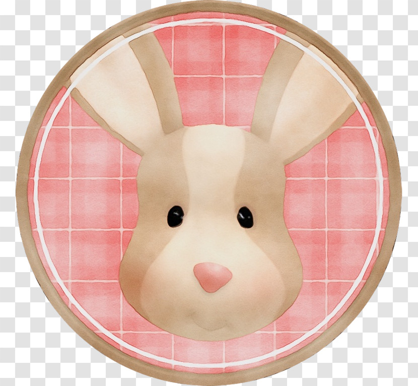 Stuffed Toy Snout Rabbit Tableware Transparent PNG