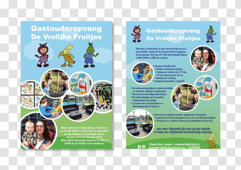 Flyer Gastouderbureau Poster Brochure Transparent PNG