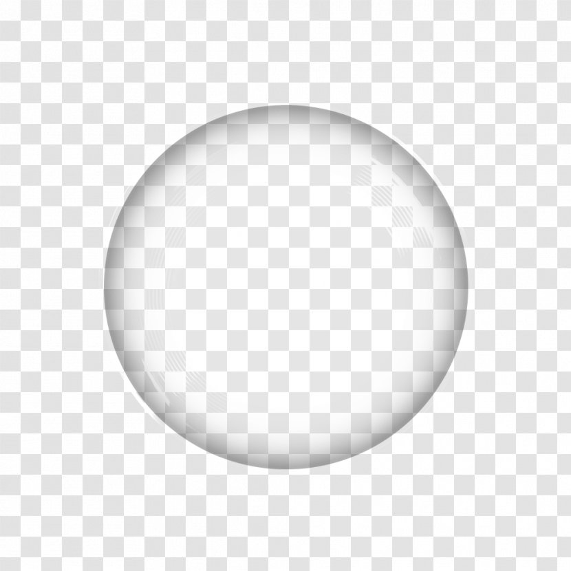 Circle Sphere - White Transparent PNG