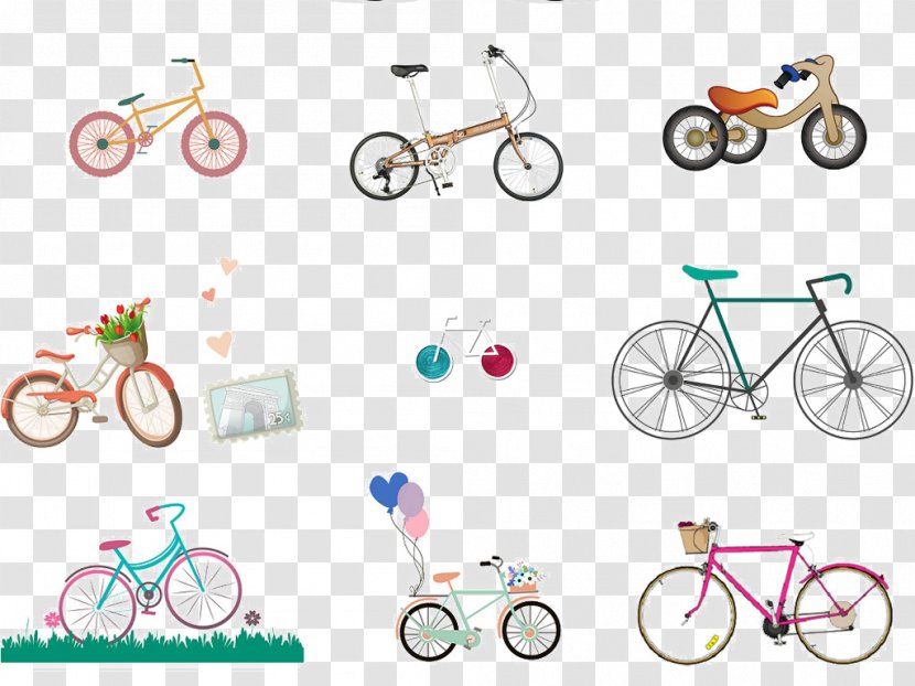 Bicycle Wheels Vector Graphics Clip Art Vehicle - Spoke Transparent PNG