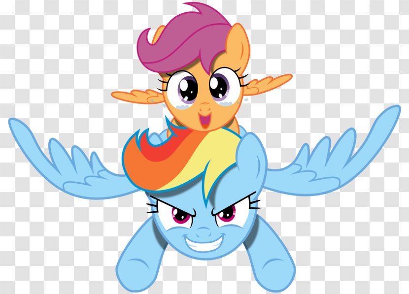 Rainbow Dash Scootaloo Twilight Sparkle Image Pony - Watercolor - Flying My Little Transparent PNG