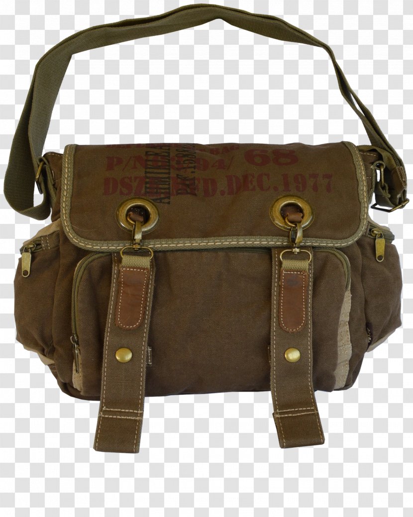 Handbag Messenger Bags Diaper Leather - Khaki - Bag Transparent PNG