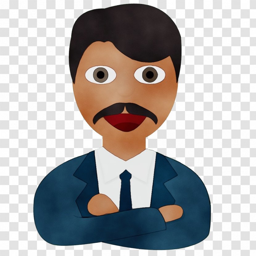 Emoji Hair - Management - Moustache Gentleman Transparent PNG