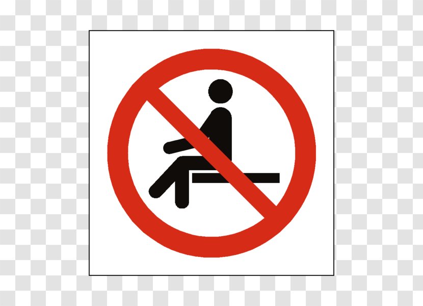 No Symbol ISO 7010 Sign Sitting Safety - Health Transparent PNG