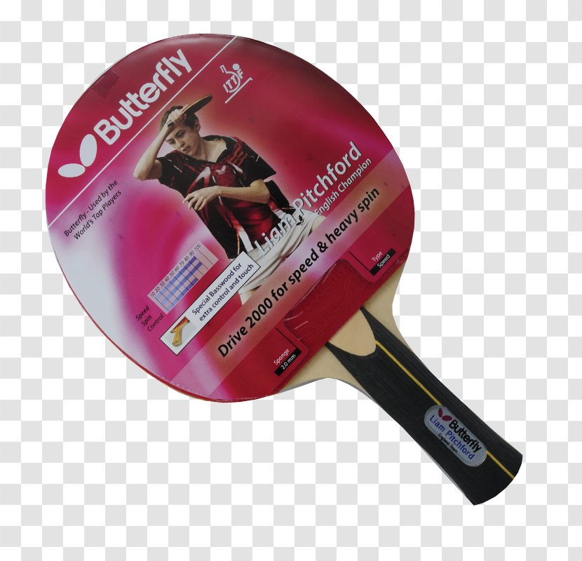 Ping Pong Paddles & Sets Table Racket Tennis - Butterfly Transparent PNG