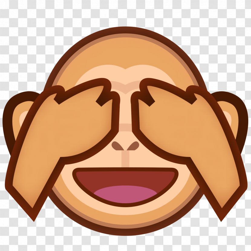 Three Wise Monkeys Emoji Smile Laughter - Facial Expression - Eyewear Transparent PNG