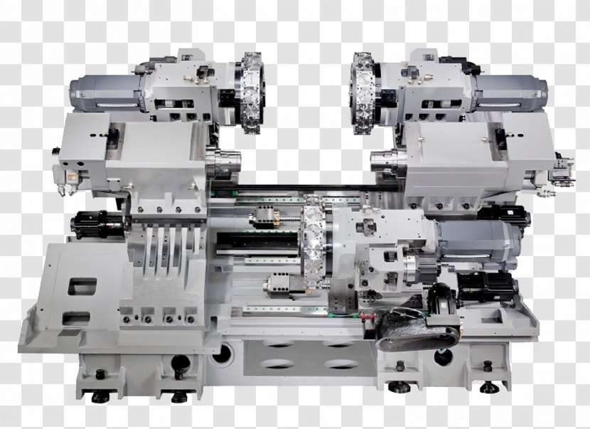 Metal Lathe Computer Numerical Control Turret Spindle - Controllo Numerico - Screw Transparent PNG