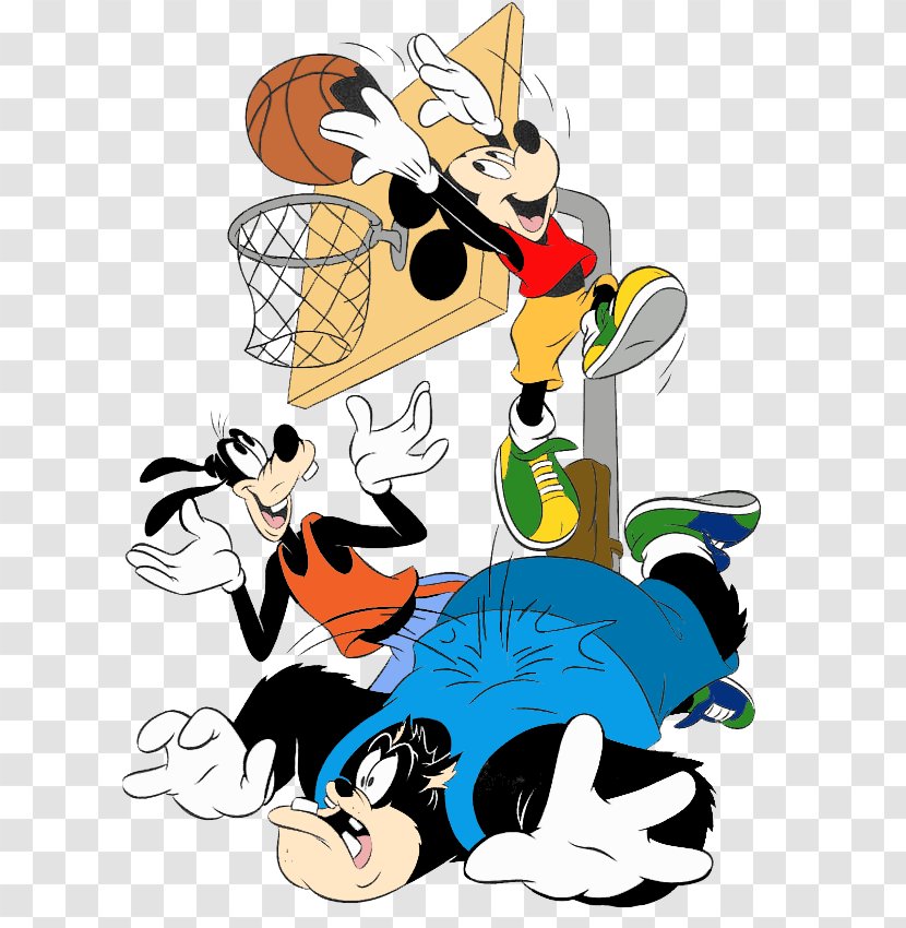 Mickey Mouse Goofy Donald Duck Basketball Clip Art - Pictures Transparent PNG