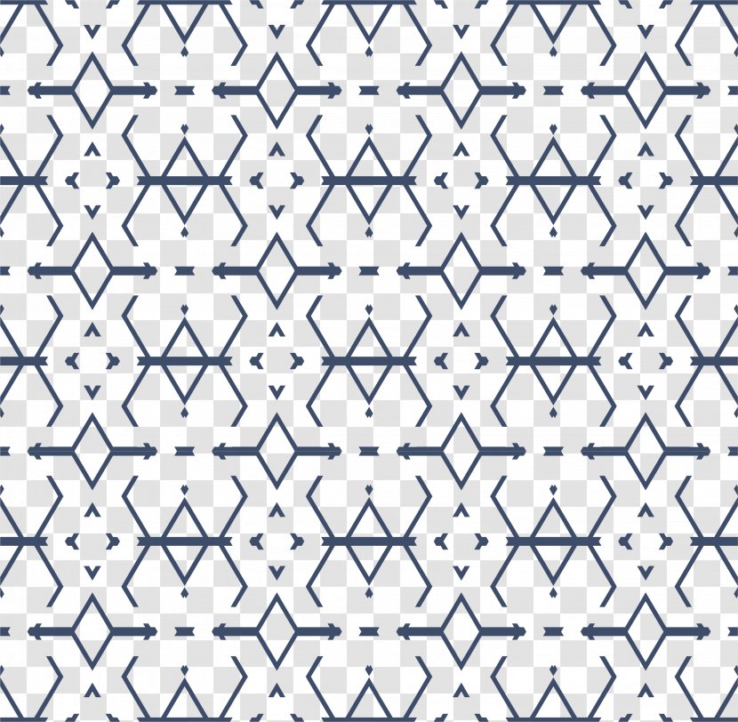 Linearity Pattern - Symmetry - Diamond Block Lines Transparent PNG
