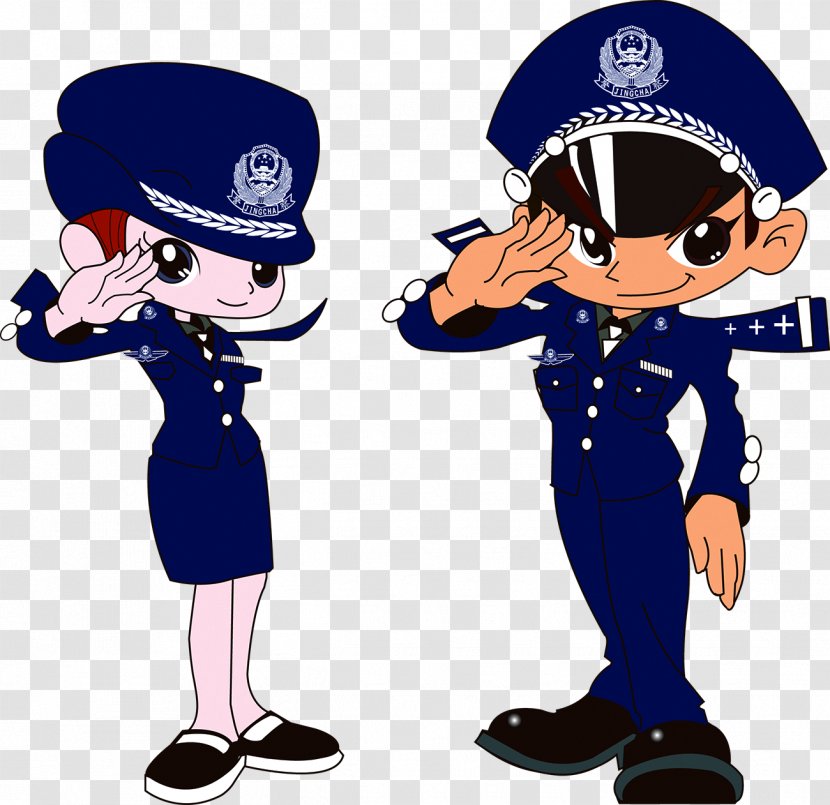 Municipal Police Public Security Law Enforcement - Uniform - Salute Transparent PNG