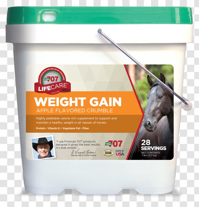 Horse Dietary Supplement Hoof Mineral Health - Weight Gain Transparent PNG