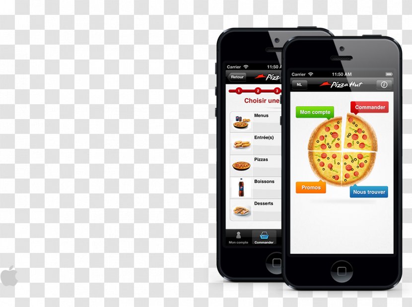 Feature Phone Smartphone Pizza Hut Mobile Phones - Communication Device Transparent PNG