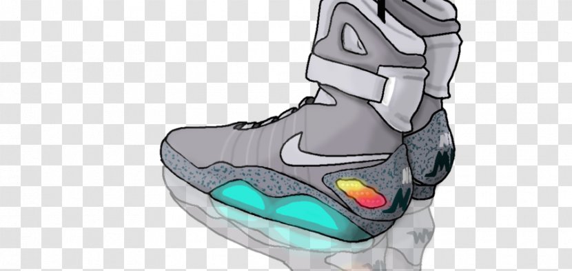 Nike Mag Marty McFly Air Max Jordan - Tinker Hatfield Transparent PNG