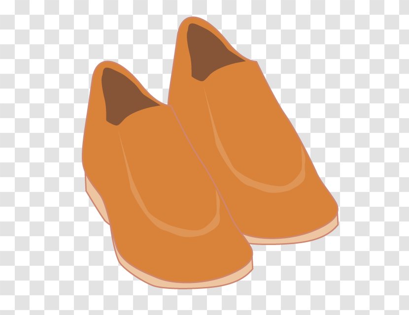 Background Orange - Footwear Transparent PNG