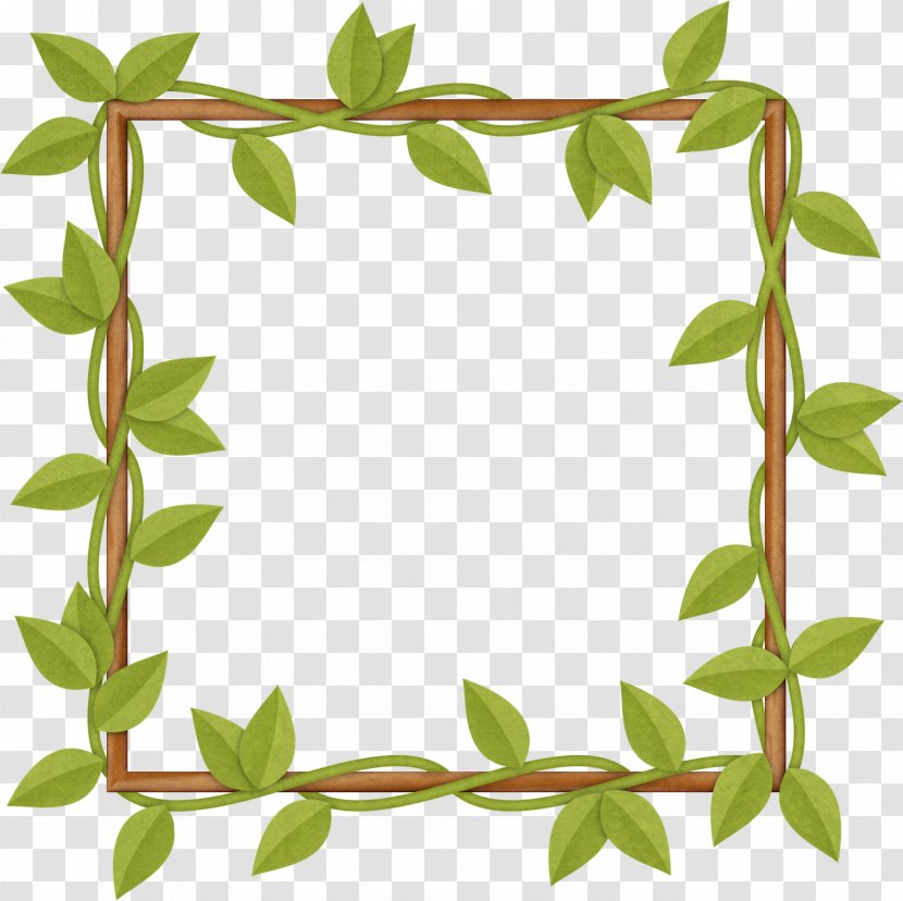Leaf Picture Frames Vine - Heart - Brown Frame Transparent PNG