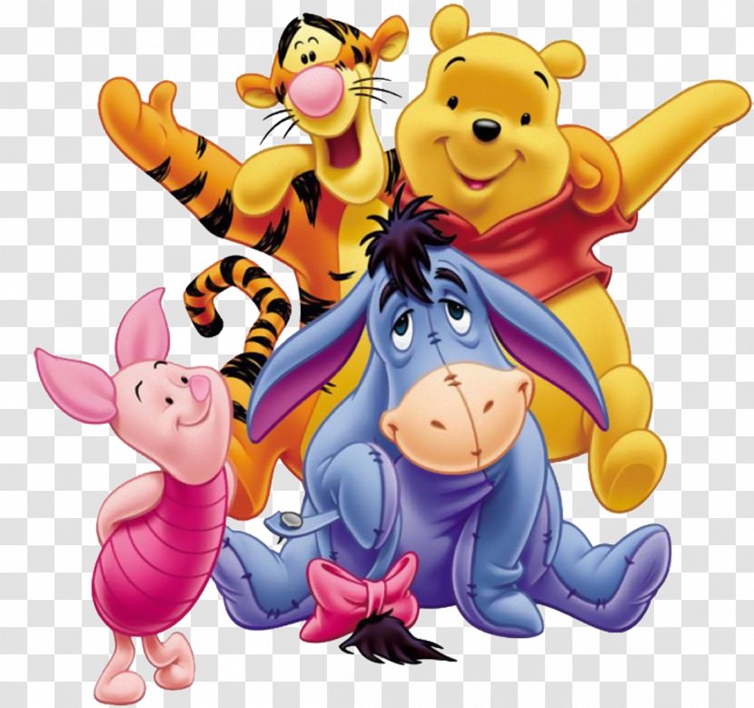 Winnie-the-Pooh Piglet Eeyore Hundred Acre Wood Tigger - Winnie The Pooh Transparent PNG
