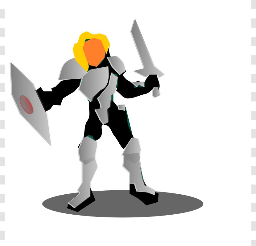 Sprite Clip Art - Wear Armor Cartoon Yellow Hair Boy Transparent PNG