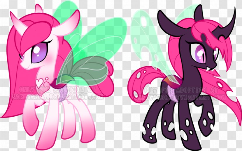 My Little Pony Rainbow Dash Pinkie Pie Changeling - Deviantart - Lovebug Transparent PNG