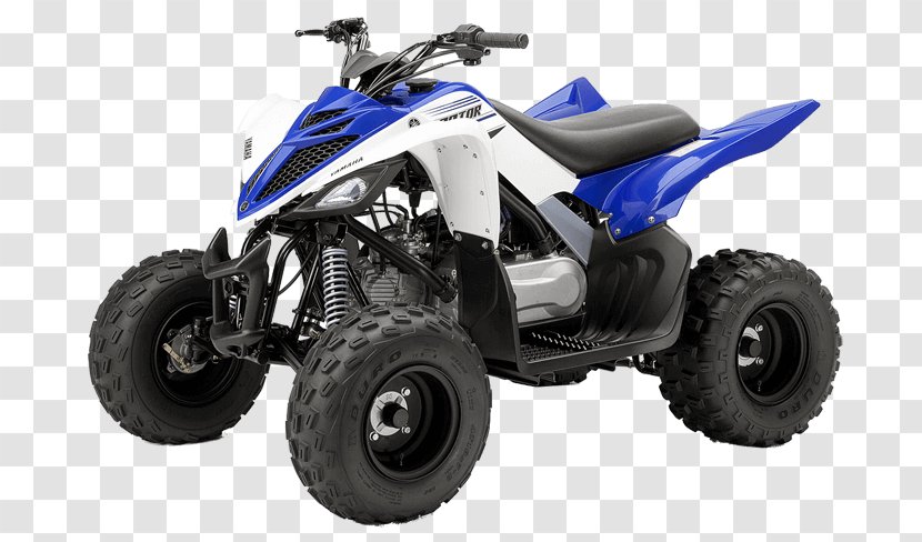 Yamaha Motor Company Raptor 700R All-terrain Vehicle Carleton Place Marine Honda - Automotive Wheel System - Blue Transparent PNG