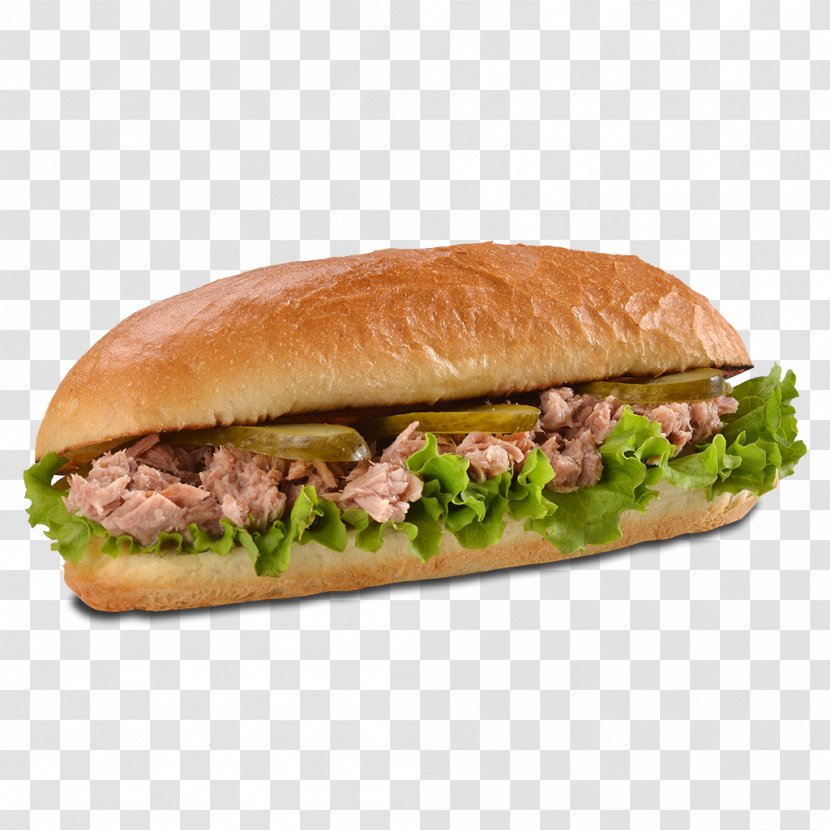 Salmon Burger Sujuk Cheeseburger Sandwich Pan Bagnat - Bread Transparent PNG